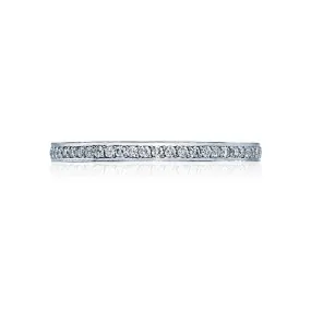 18K WHITE GOLD TACORI DIAMOND ETERNITY BAND 0.35CTW