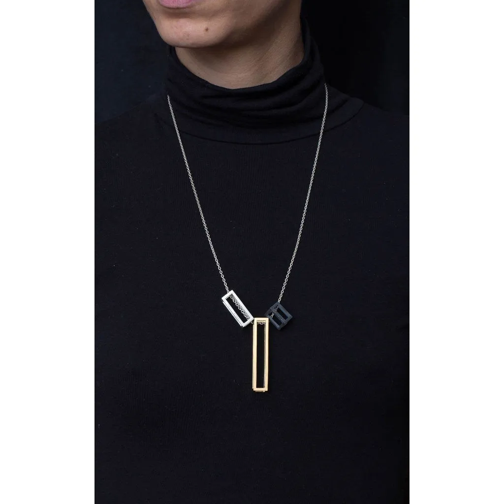 A 108.L - Large Rectangle Pendant