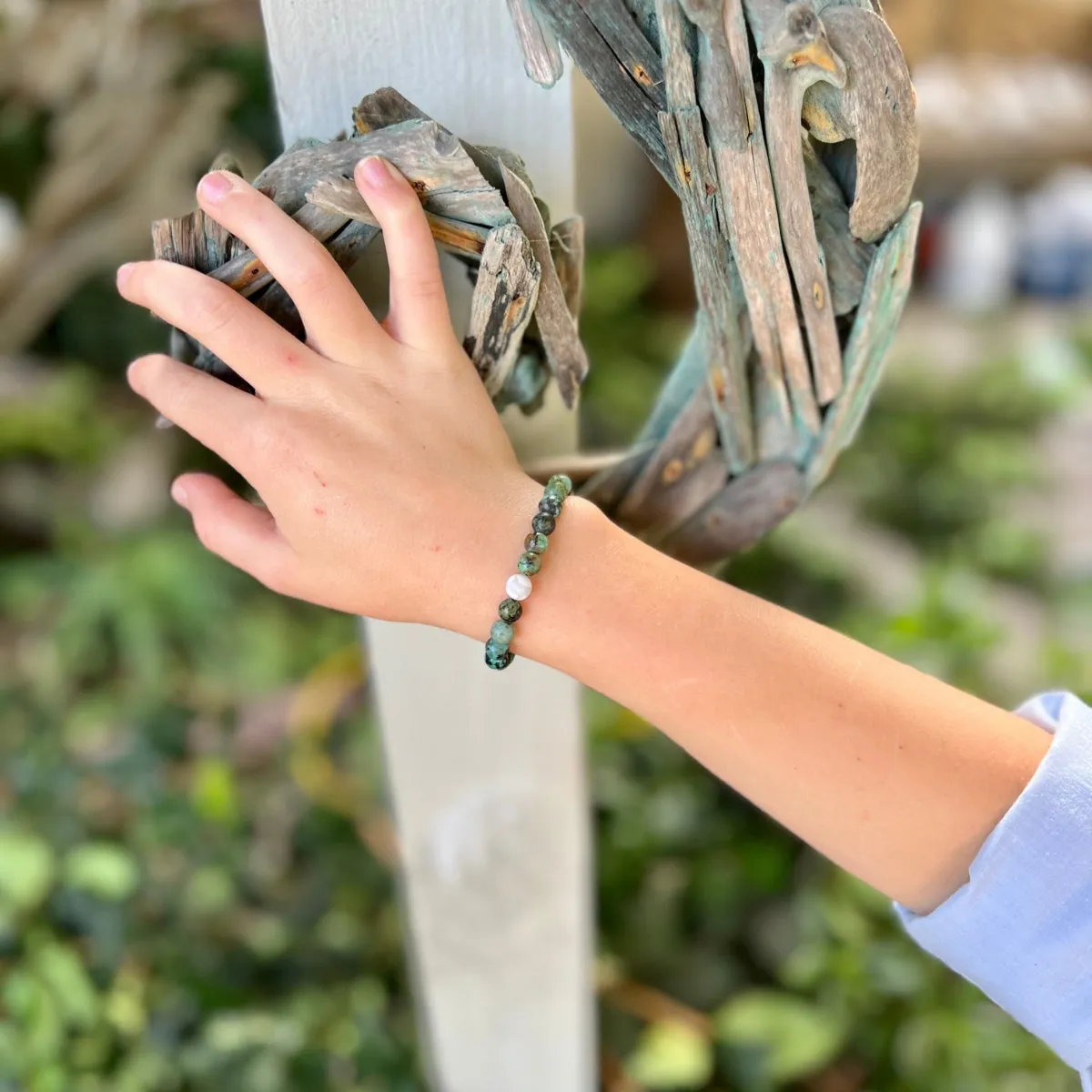 A Better Tomorrow African Turquoise Bracelet