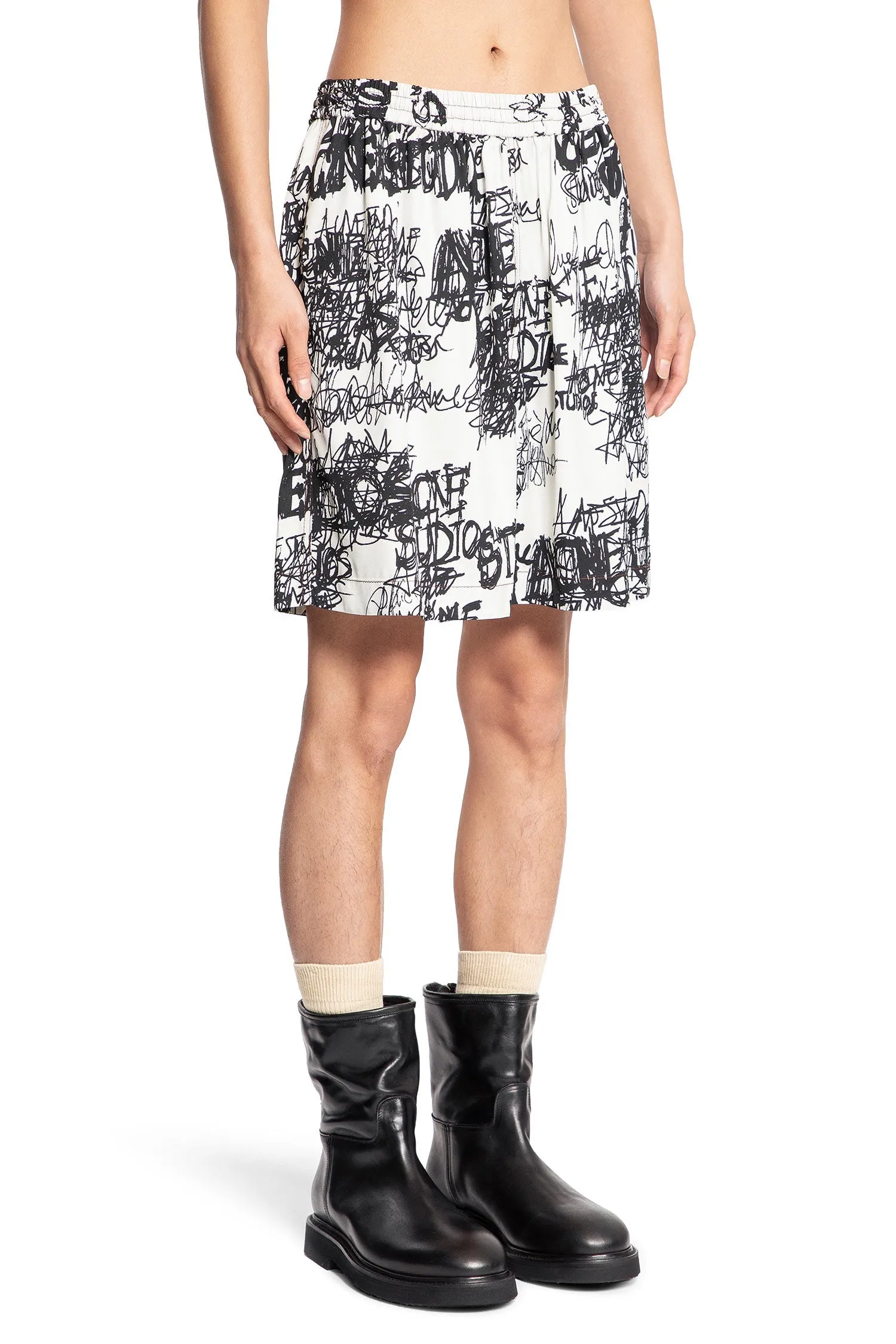 ACNE STUDIOS MAN MULTICOLOR SHORTS & SKIRTS