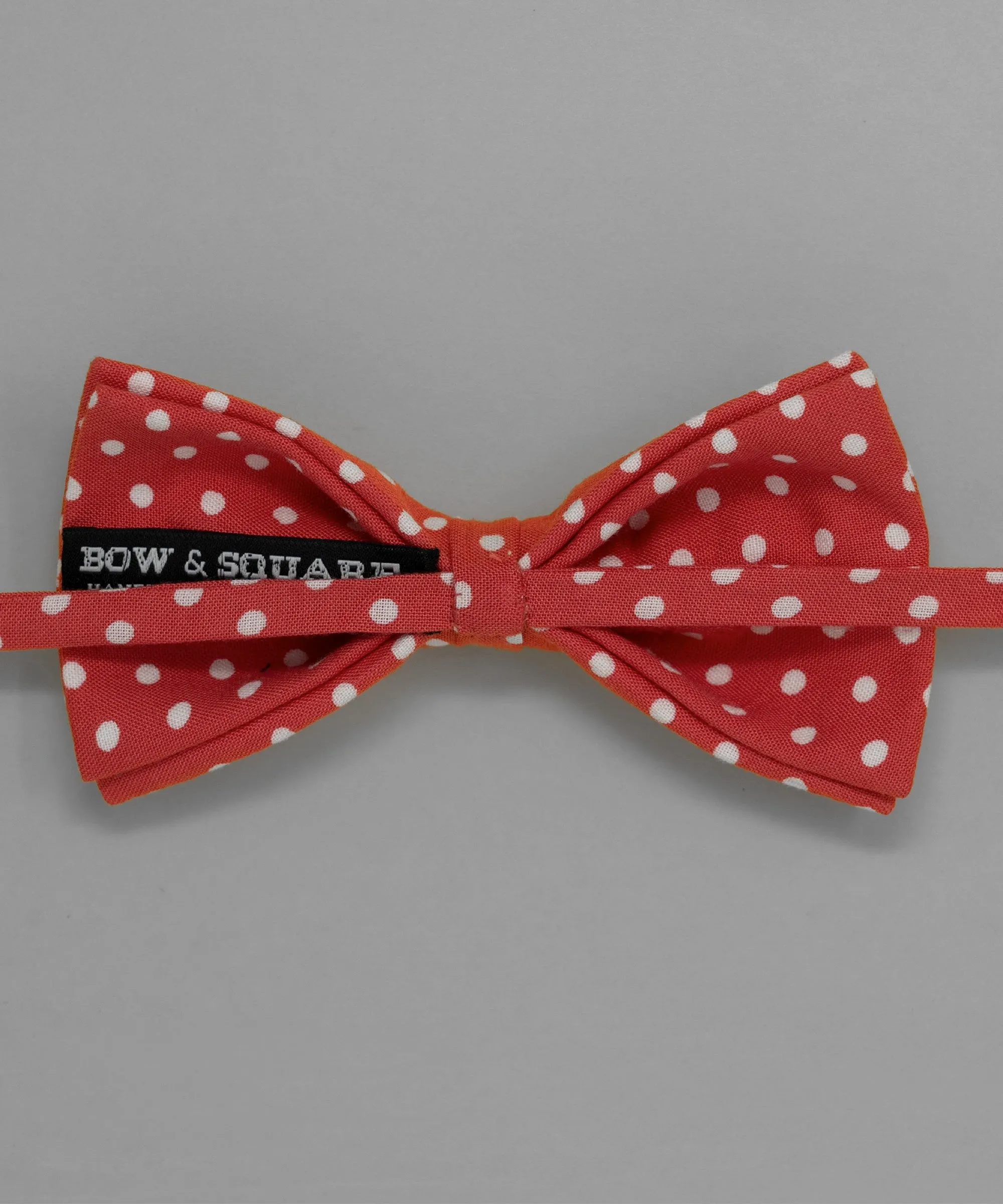 After 8  Pink Polka Dot Bowtie