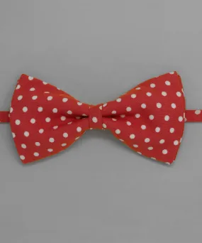 After 8  Pink Polka Dot Bowtie