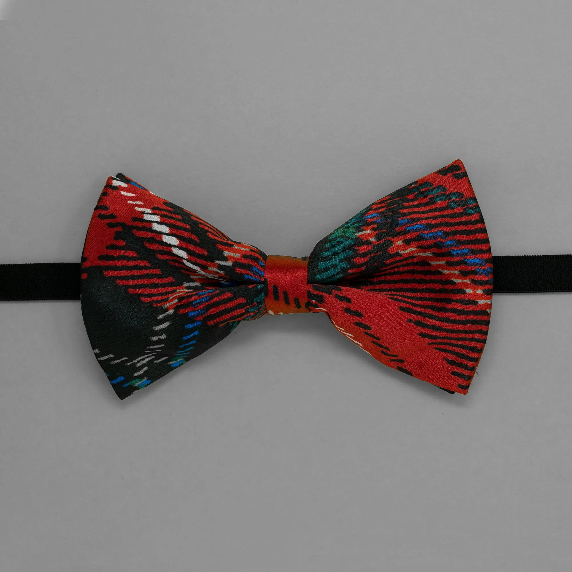 After 8  Red Geometric Bowtie