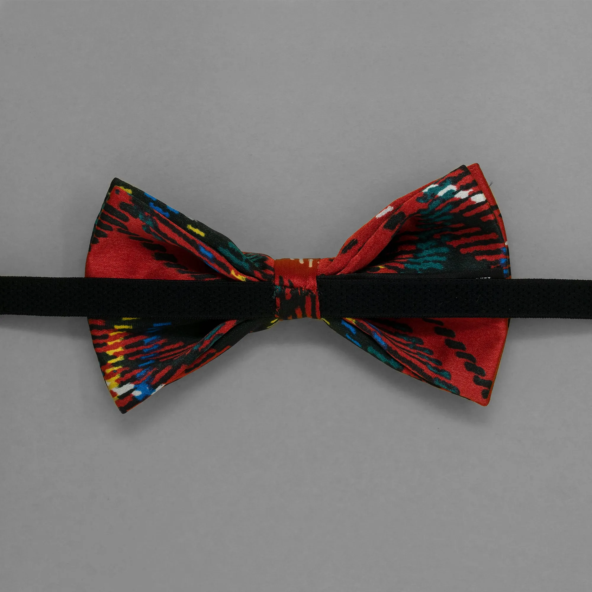 After 8  Red Geometric Bowtie