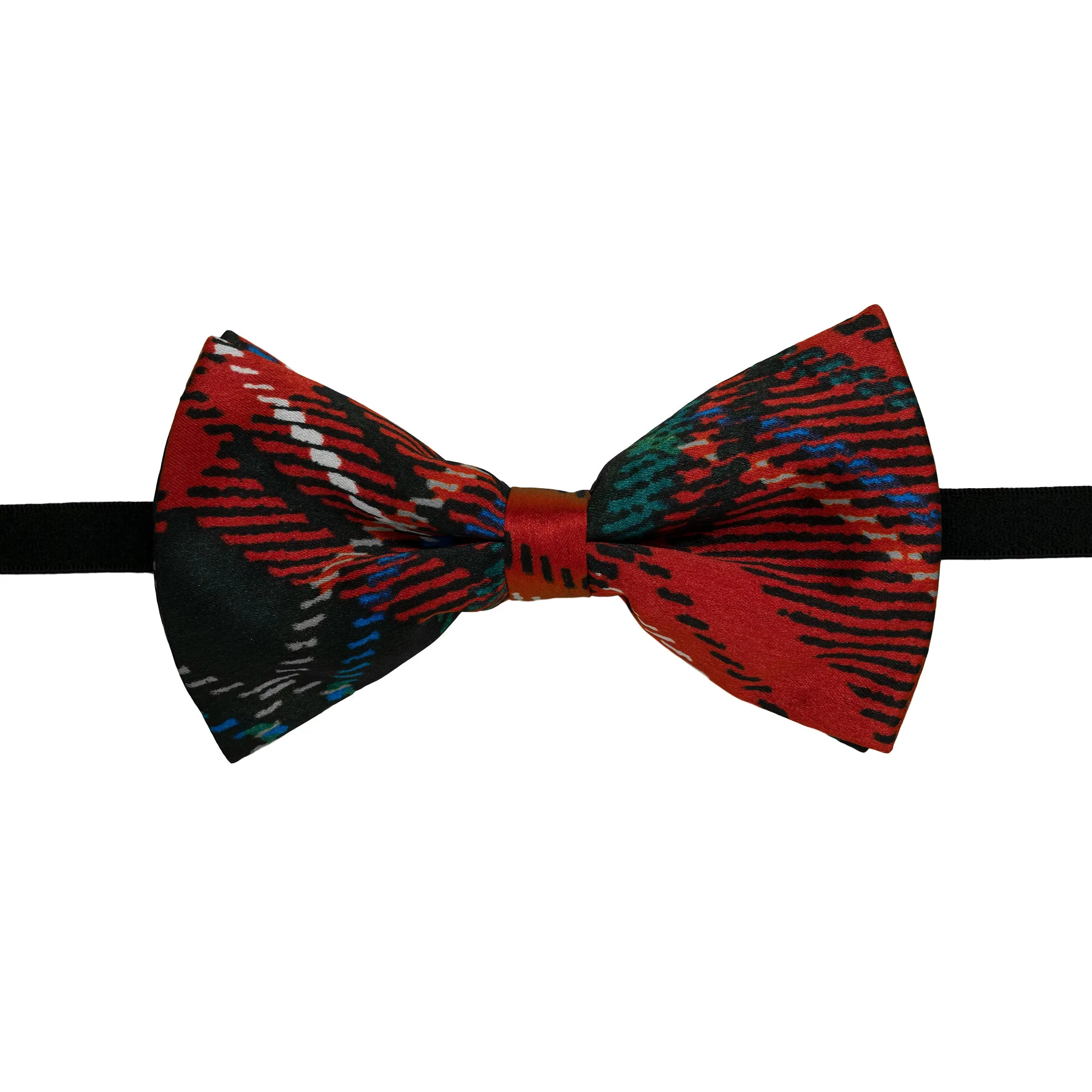 After 8  Red Geometric Bowtie