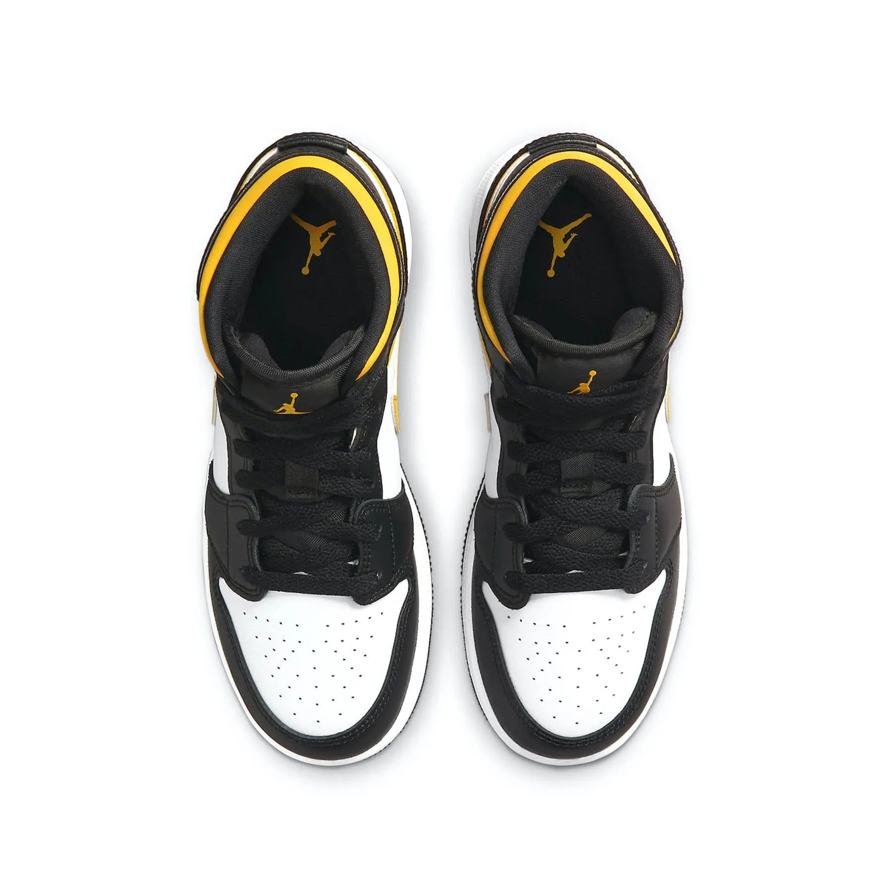 Air Jordan 1 Mid GS 'White Pollen Black'