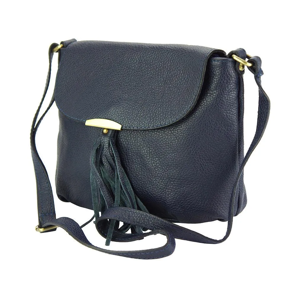 Angelica leather shoulder bag