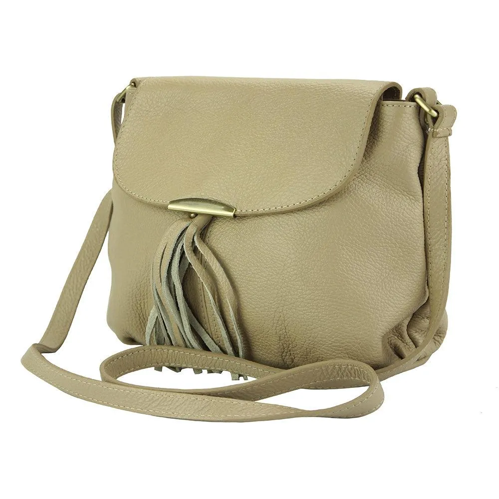 Angelica leather shoulder bag