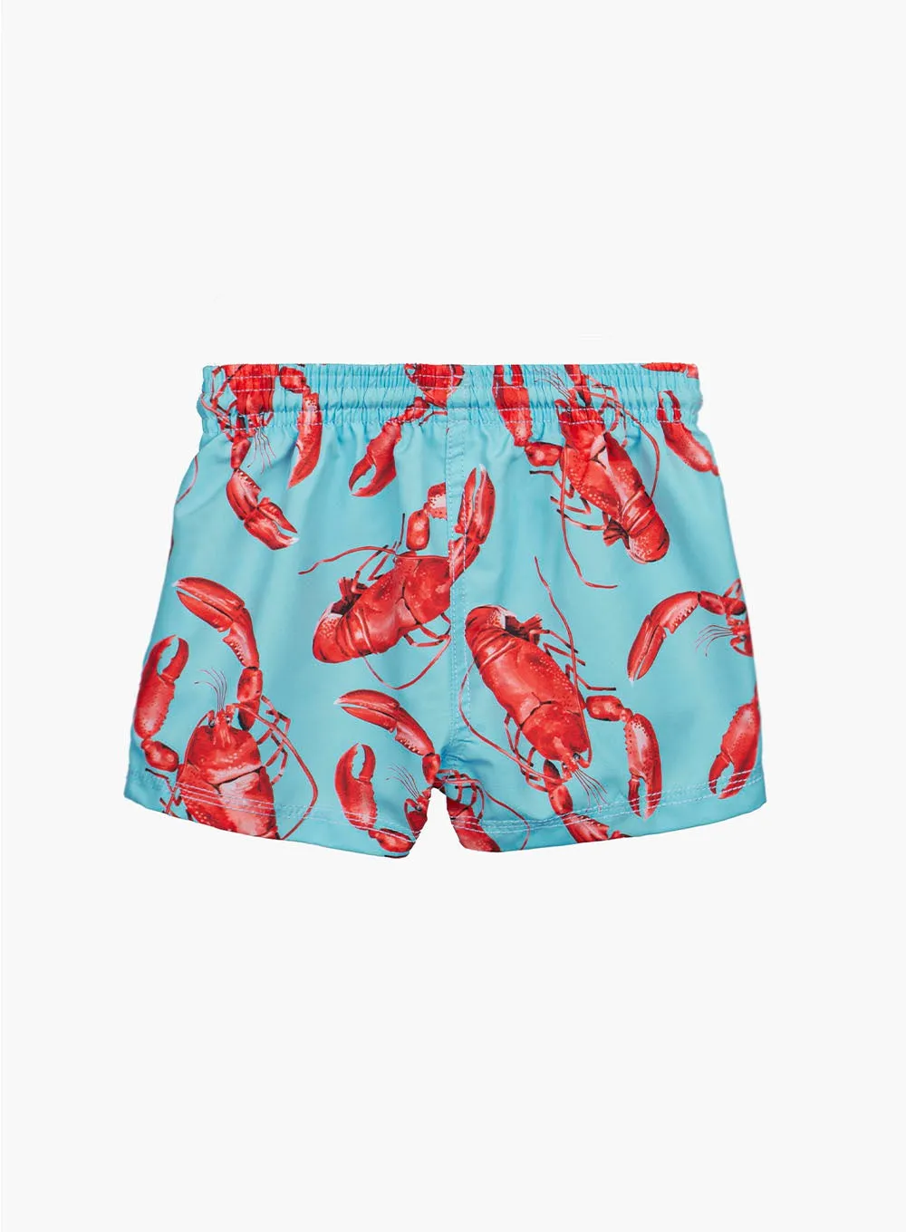 Baby Swimshorts in Aqua Lobster