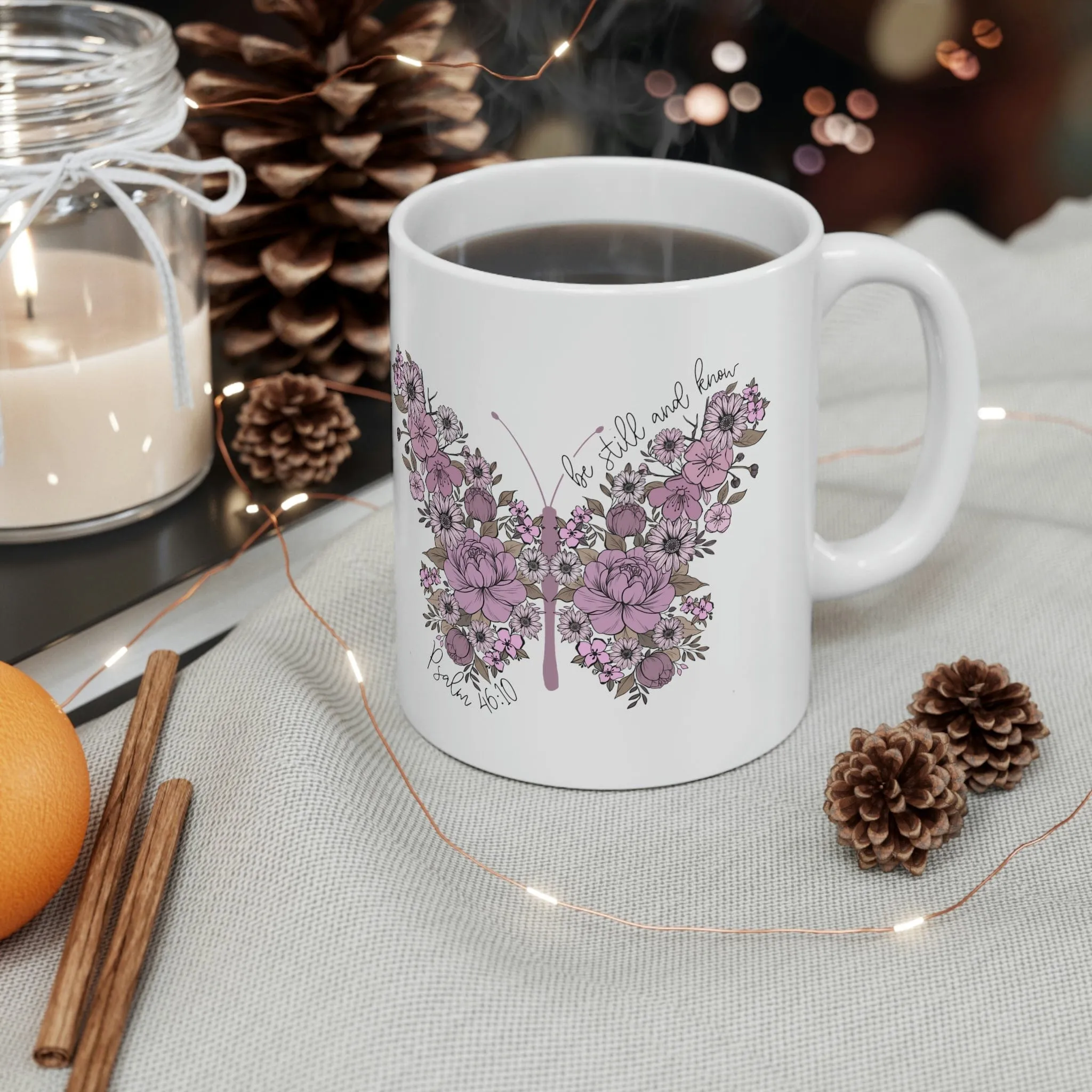 Be Still Butterfly 11oz Mug