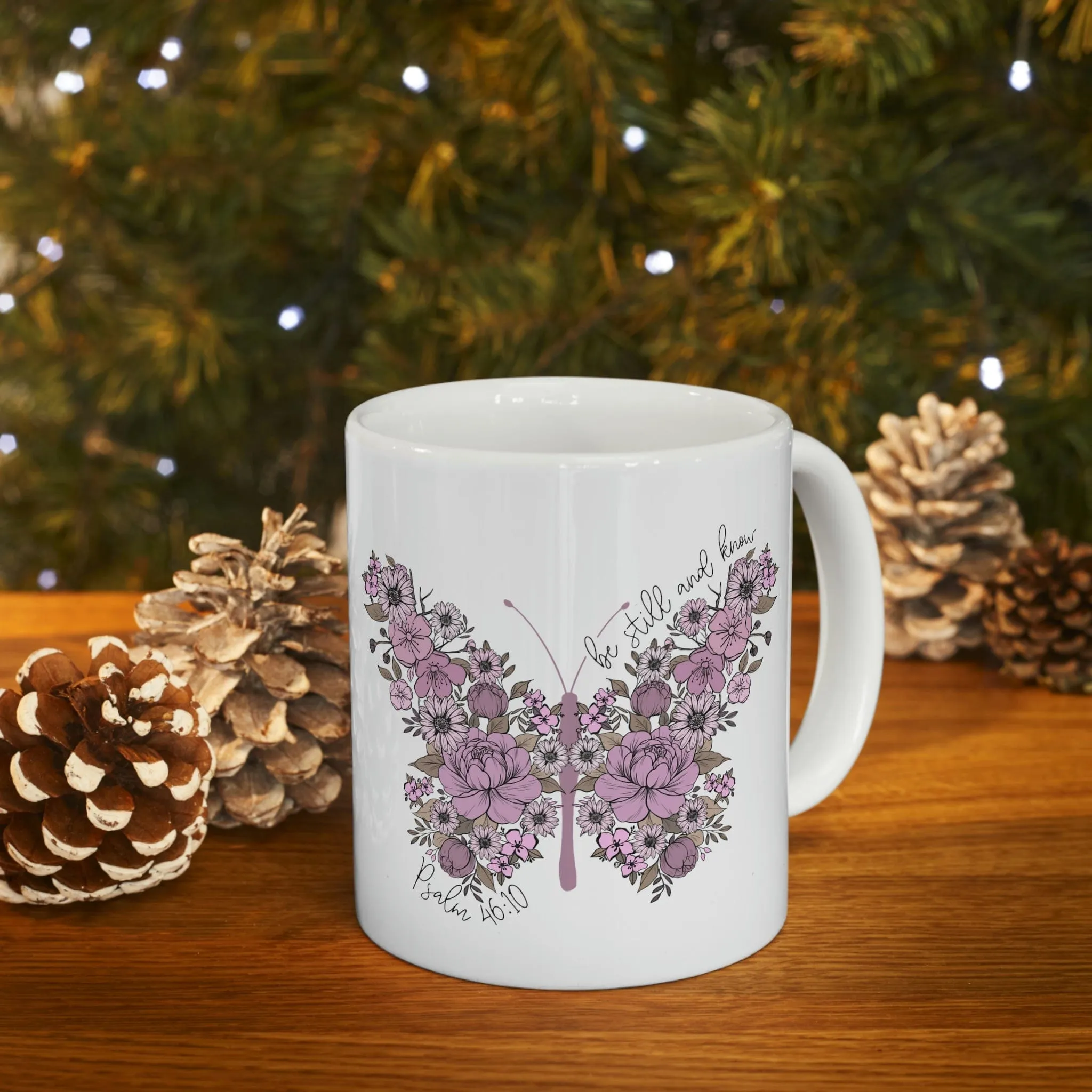 Be Still Butterfly 11oz Mug