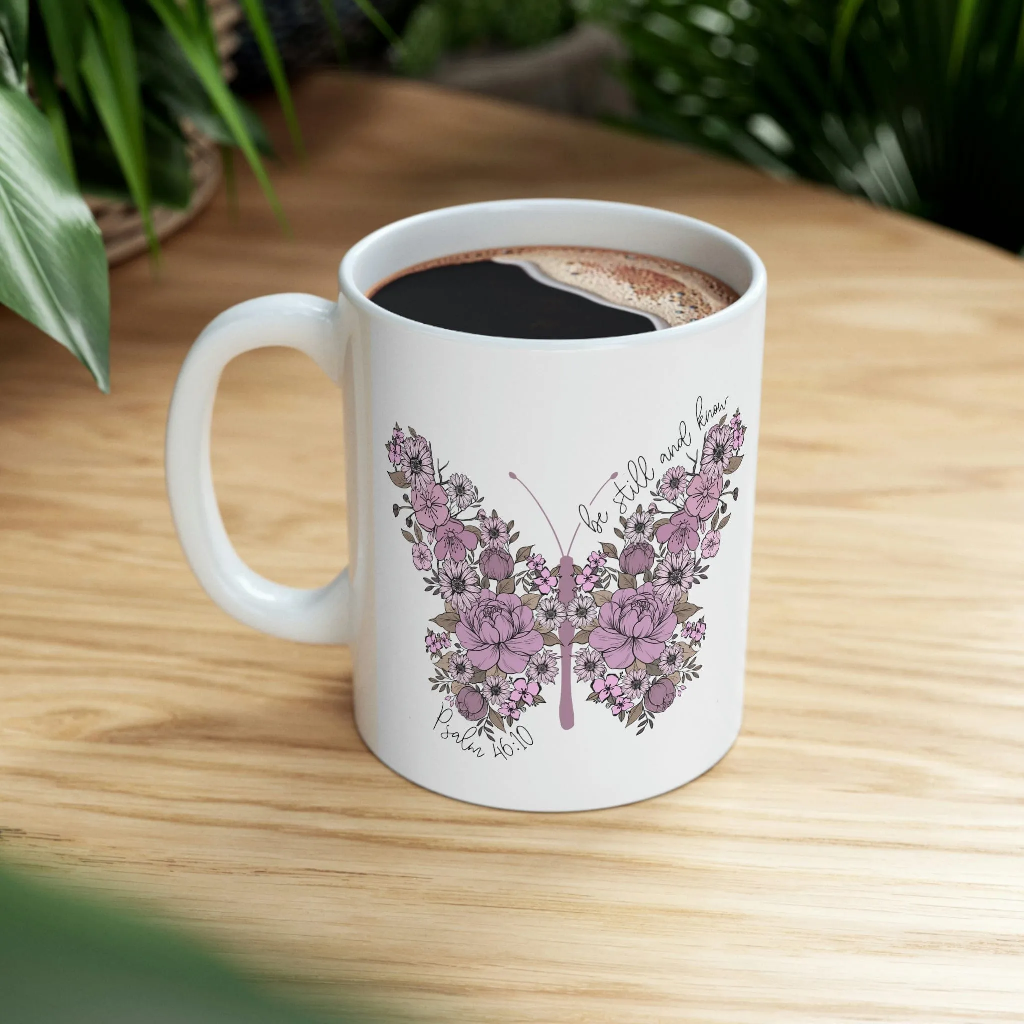 Be Still Butterfly 11oz Mug