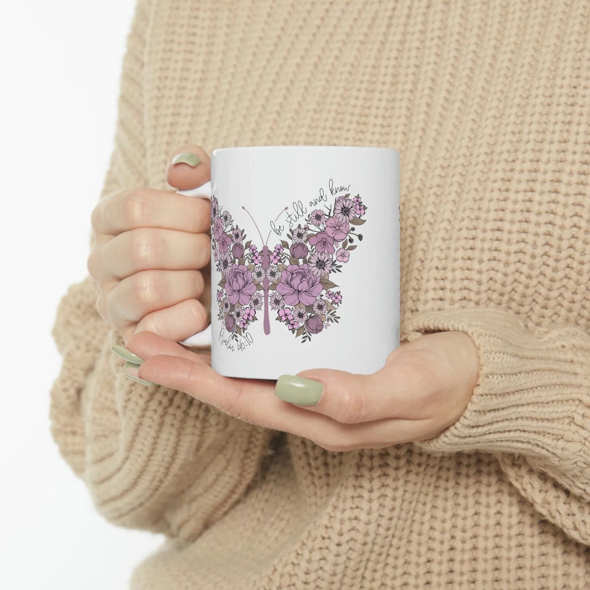 Be Still Butterfly 11oz Mug