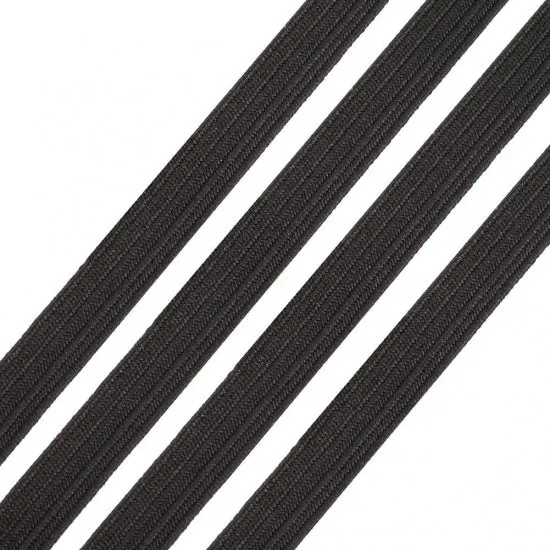 Black Elastic Cord, 5mm, 160 yards, cor0573