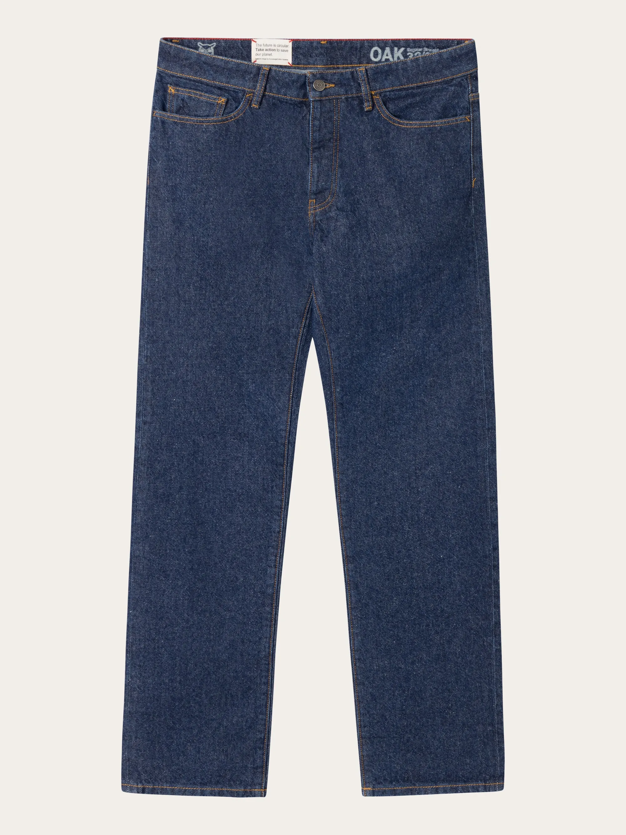 CHUCK regular straight denim jeans classic indigo REBORN™ - Classic indigo