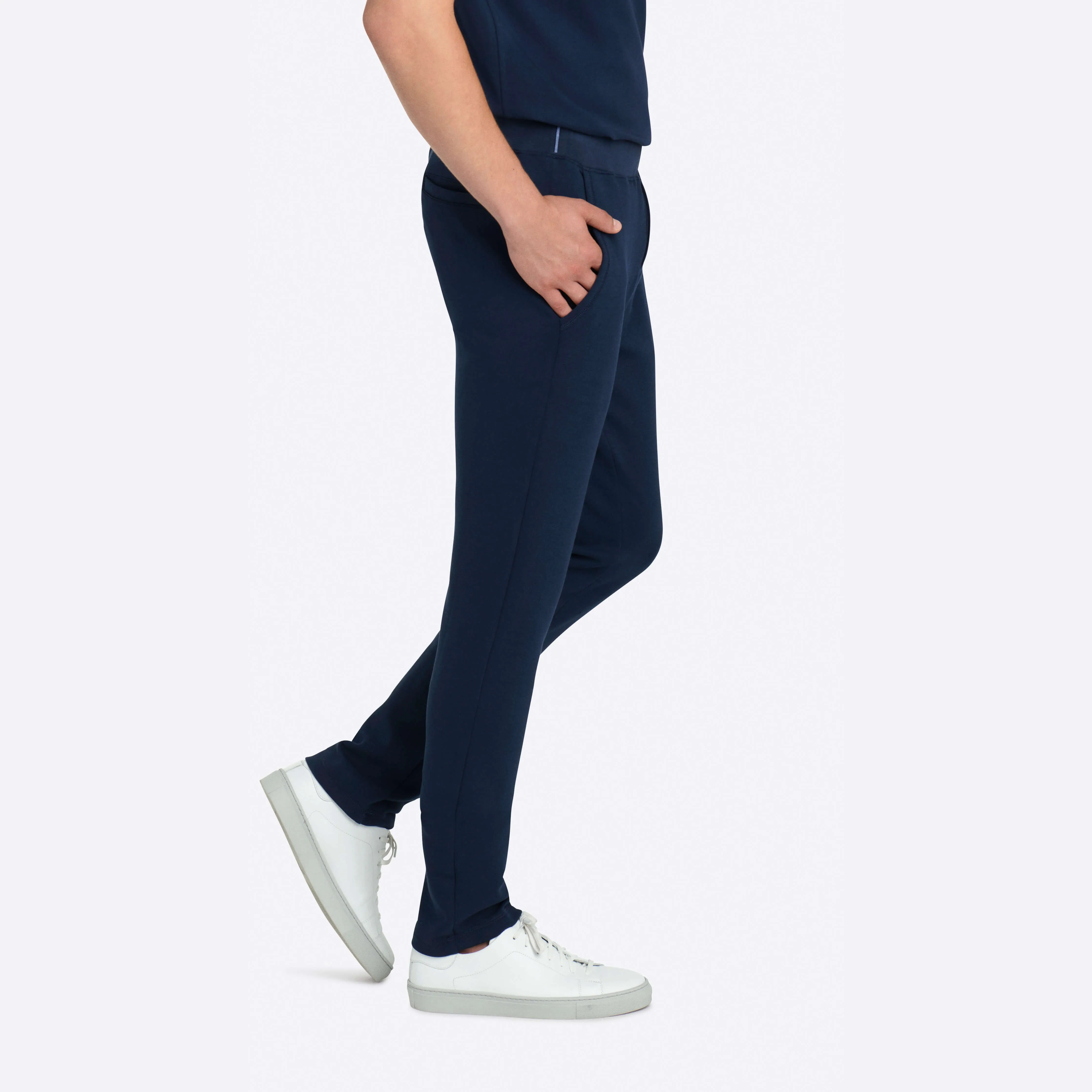 Comfort Solid Drawstring Pant