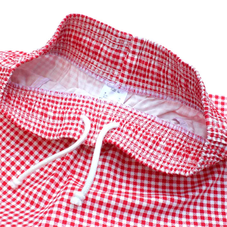 Cookman Chef Pants - Gingham Red