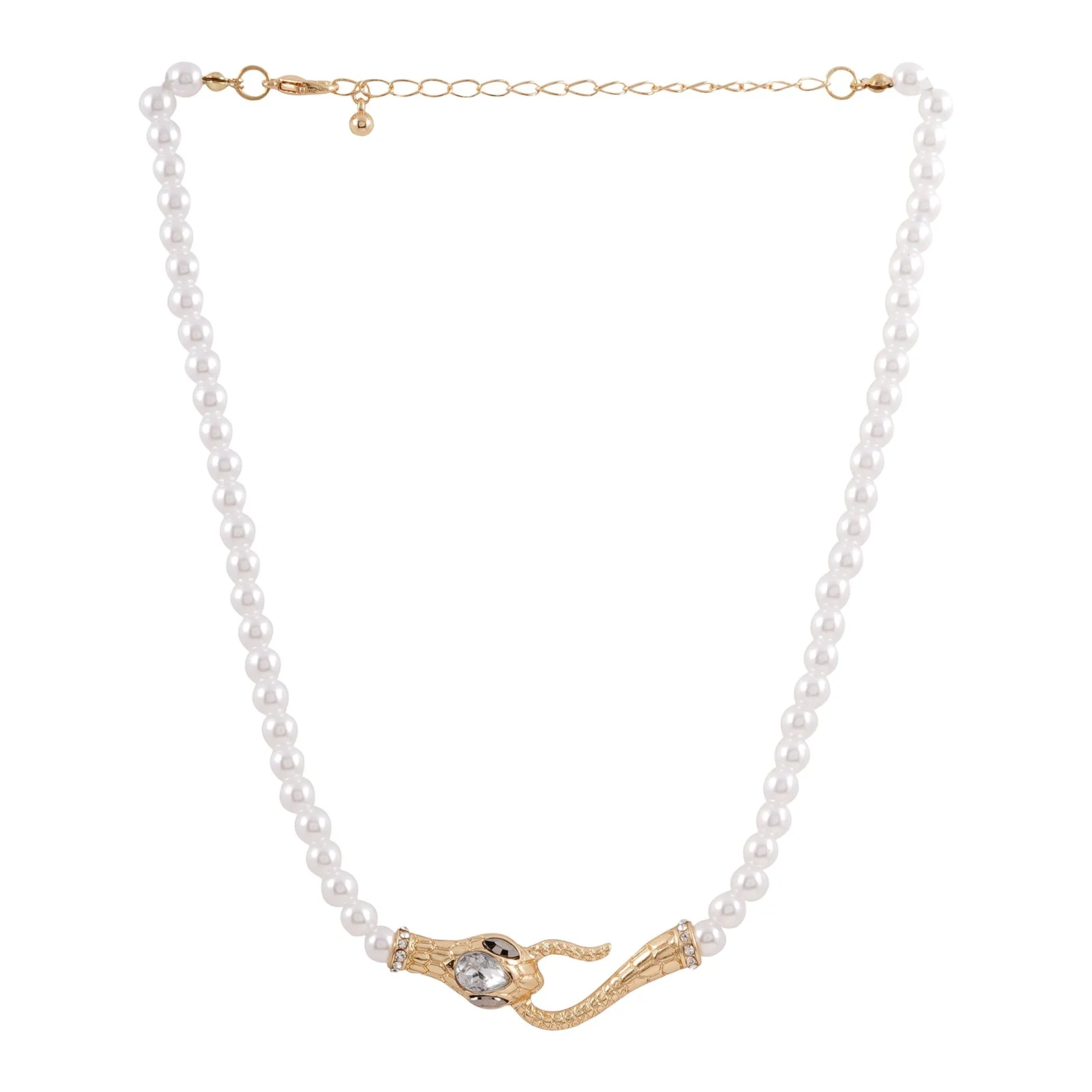 Cordelia Pearl Gold Necklace