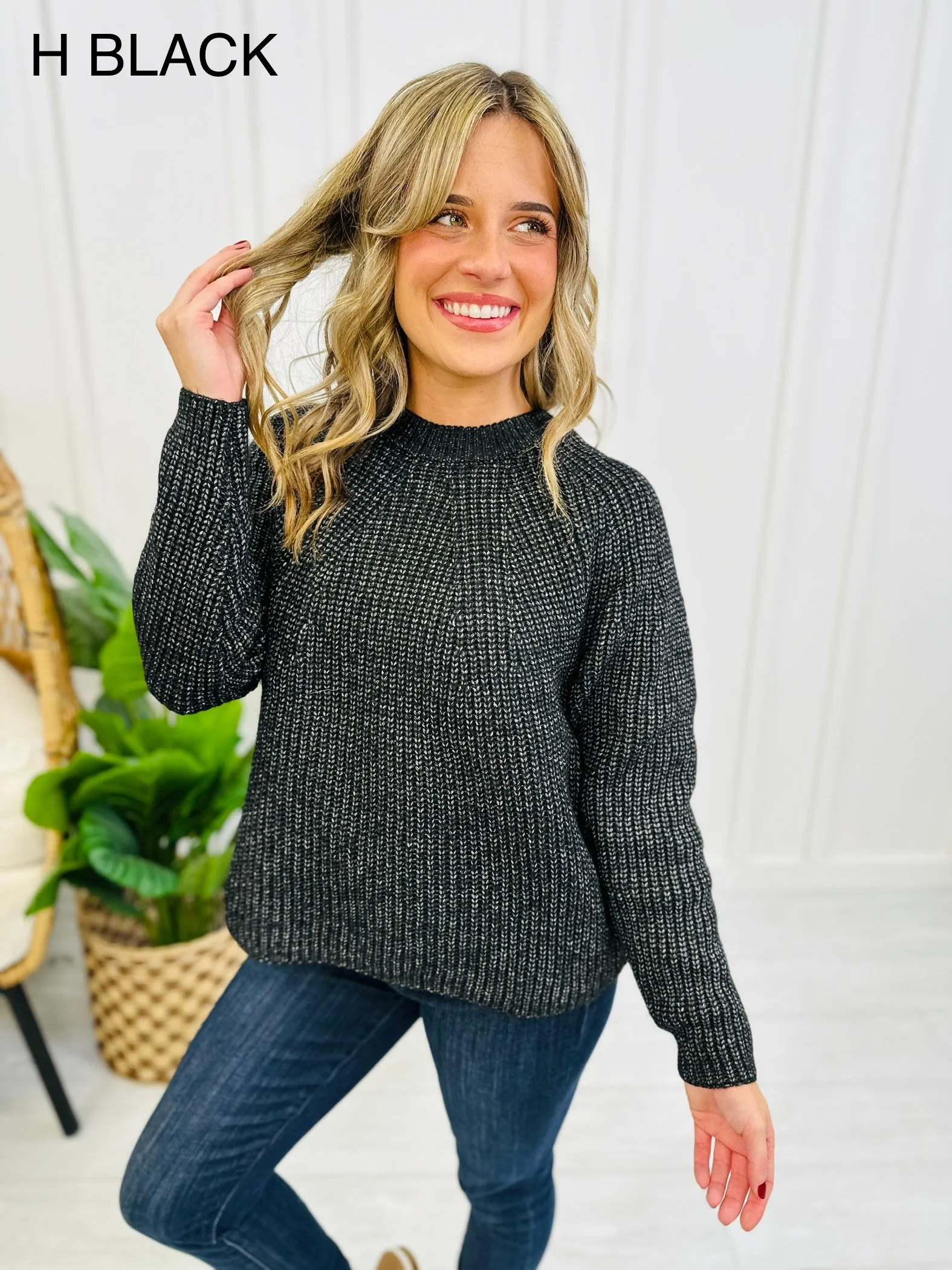 DOORBUSTER! Going With The Flow Of Things Sweater- Multiple Colors!