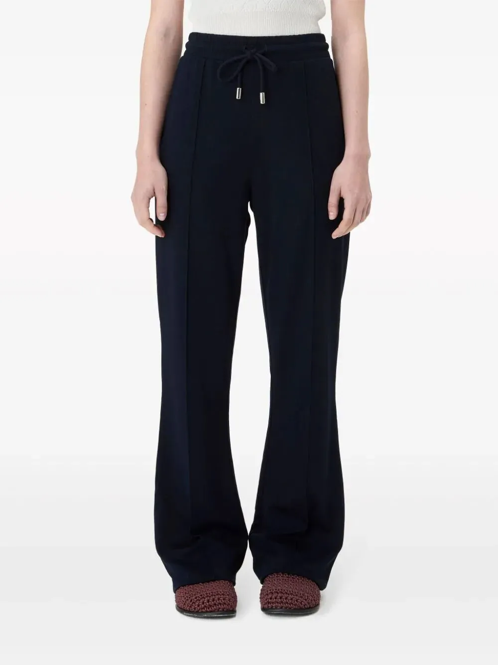 DRAWSTRING WAIST TROUSERS