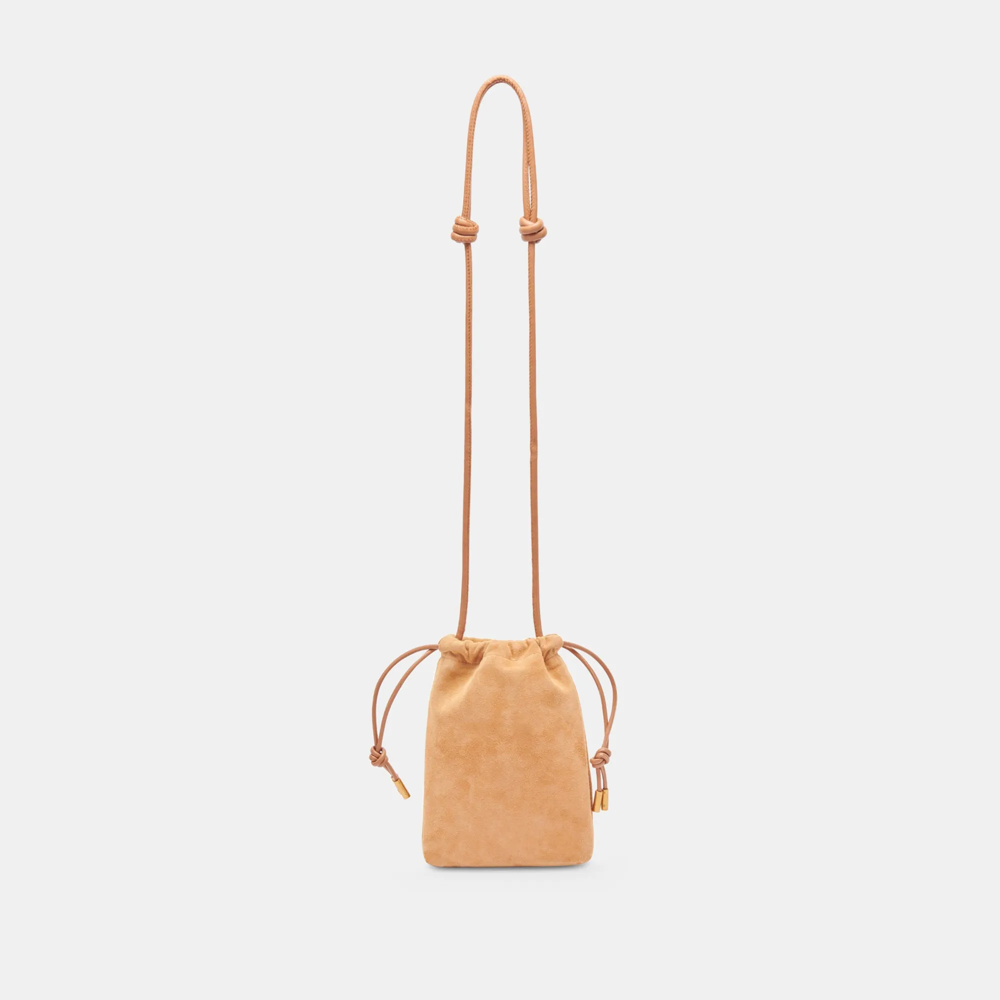 EVIE CROSSBODY POUCH RUSTY OAK SUEDE