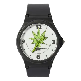 HUF GREEN BUDDY WATCH-BLACK