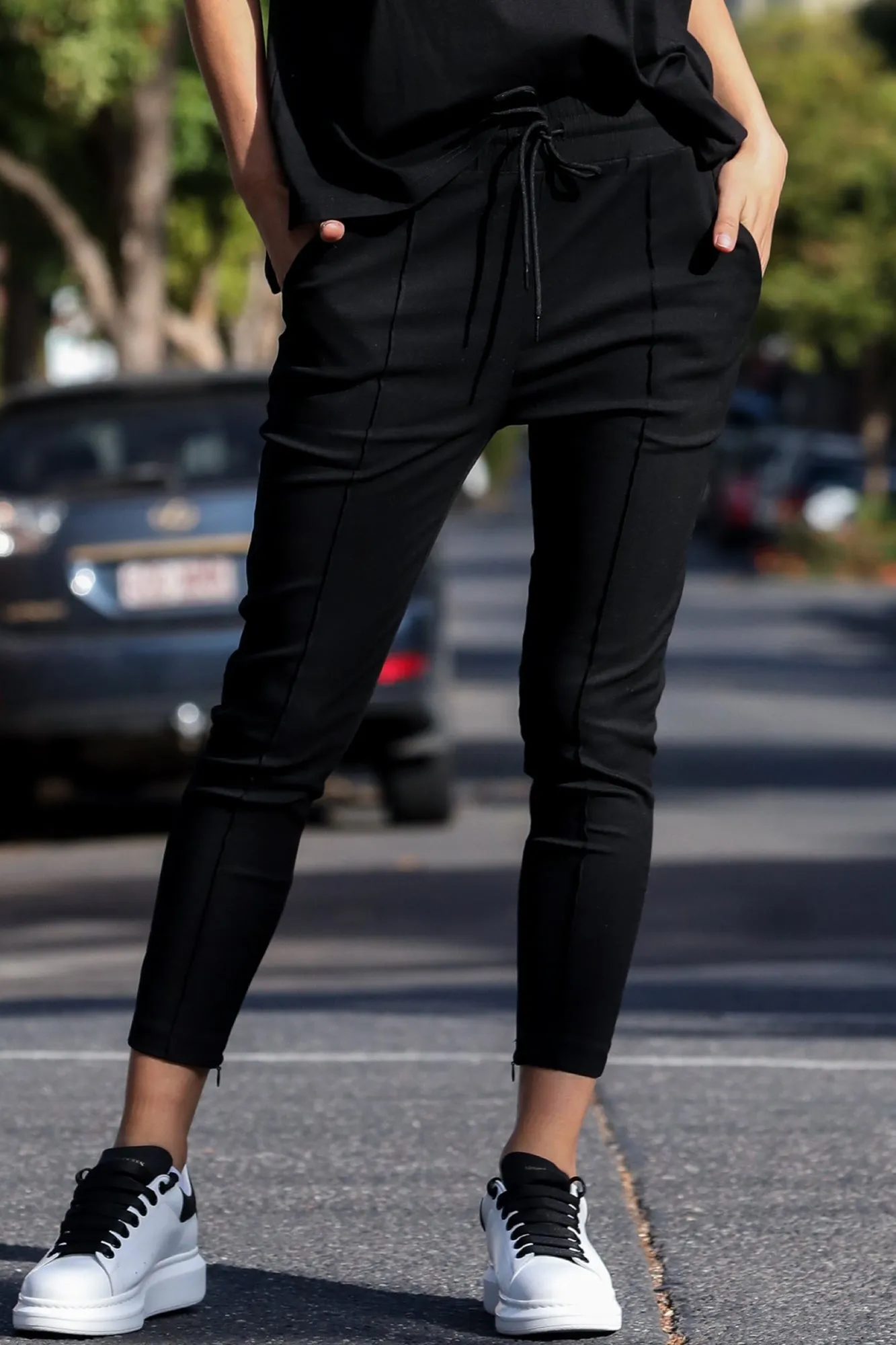 HUGO Pants Black