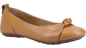 Hush Puppies Jada Knot Womens Ballerina Shoe