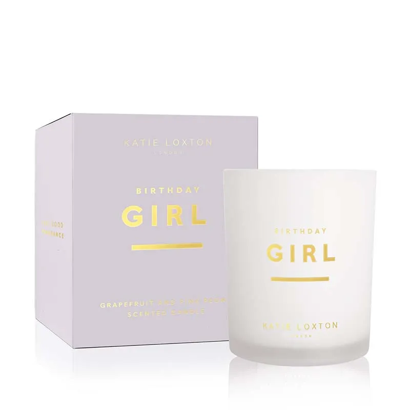 KATIE LOXTON | Birthday Girl Sentiment Candle