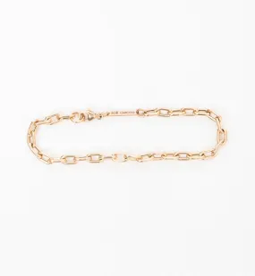 Large Square Oval Chain Bracelet