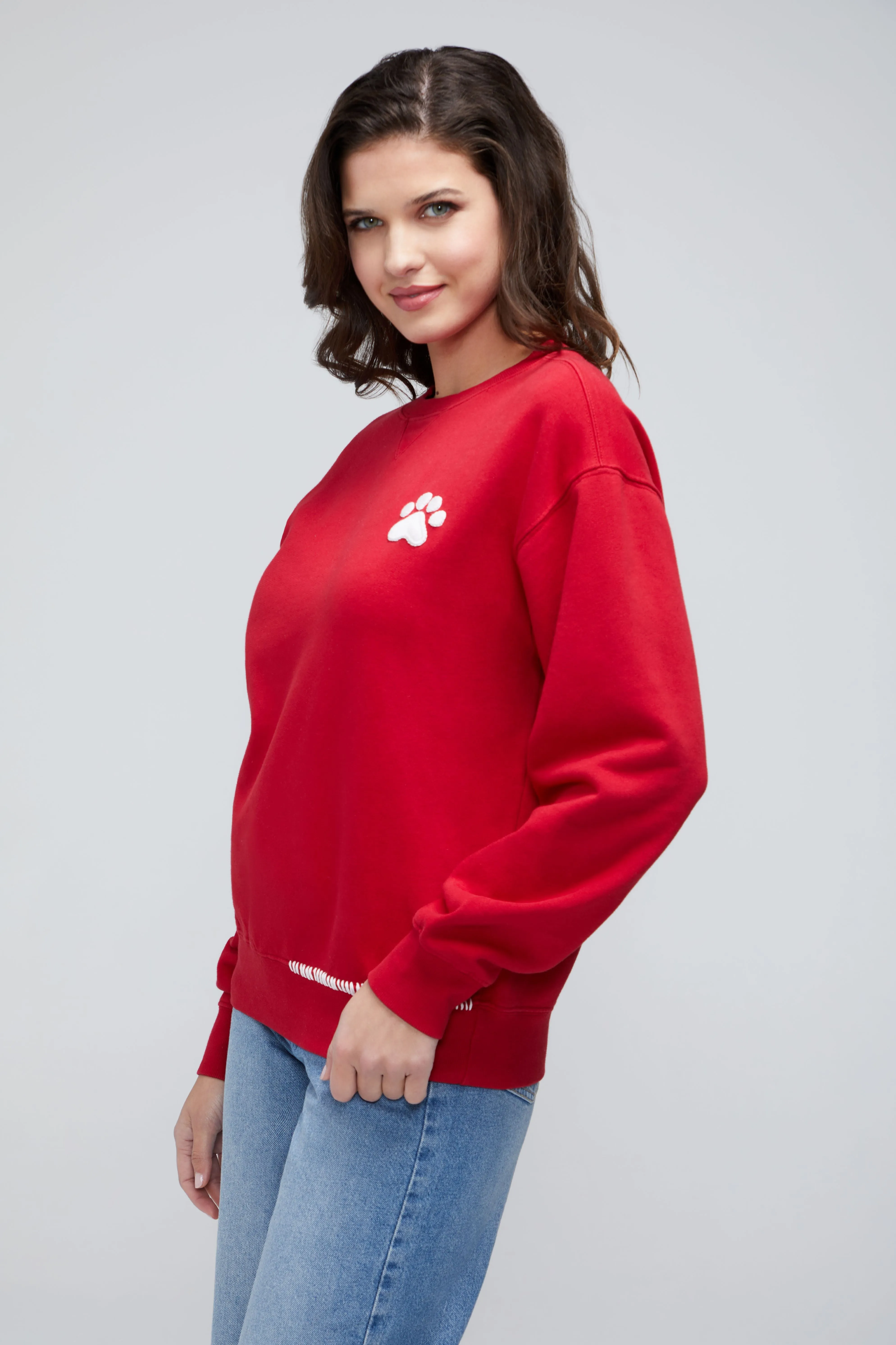 Love My Pup Cody Sweatshirt | Jester Red