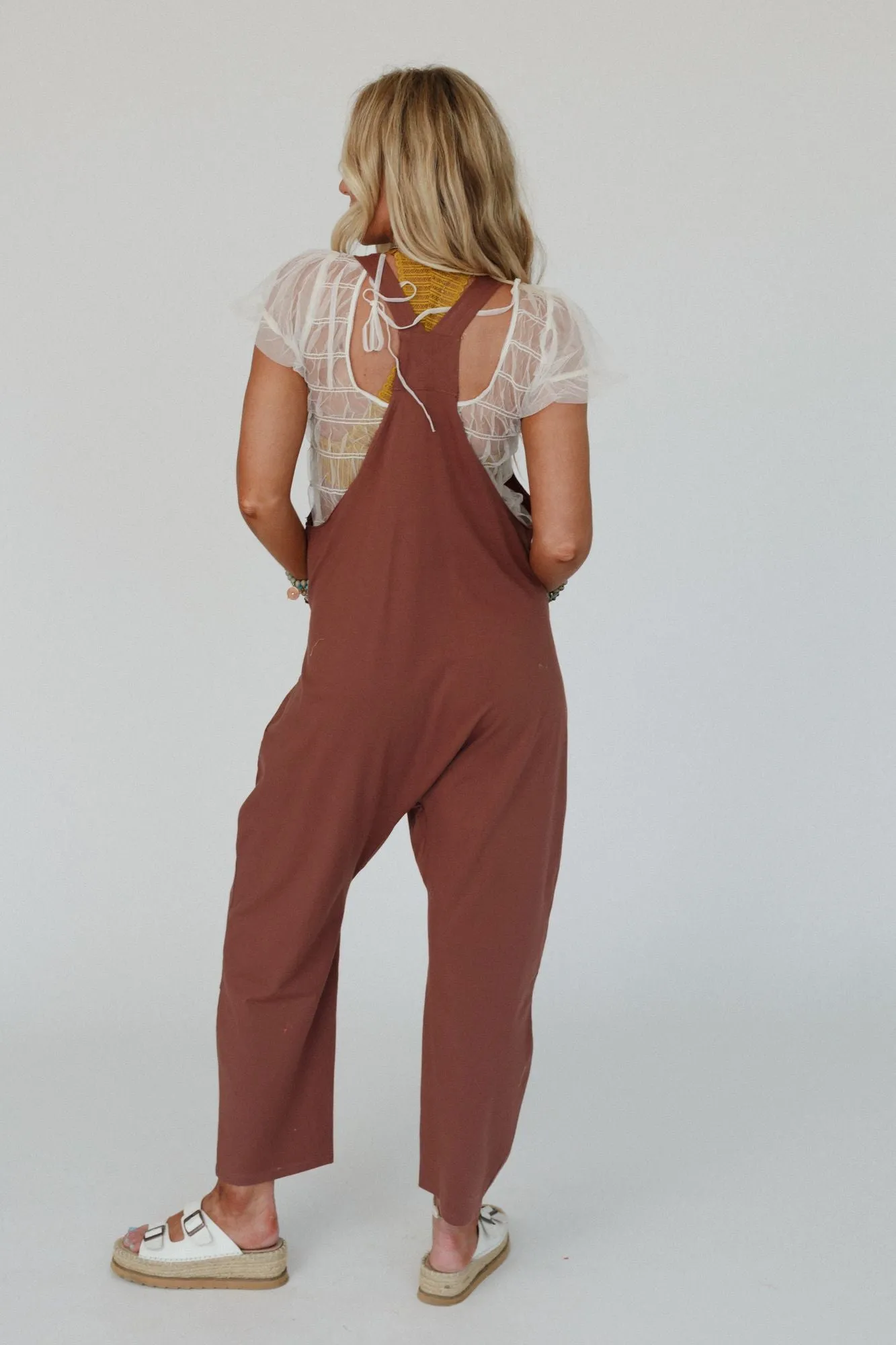 Marina Bay Jumpsuit - Mocha