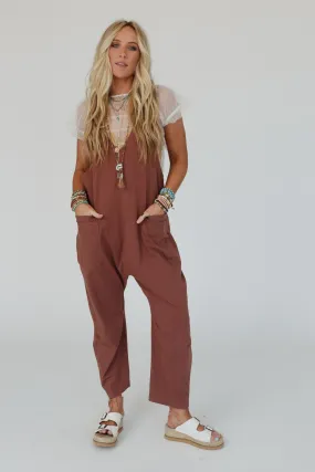 Marina Bay Jumpsuit - Mocha