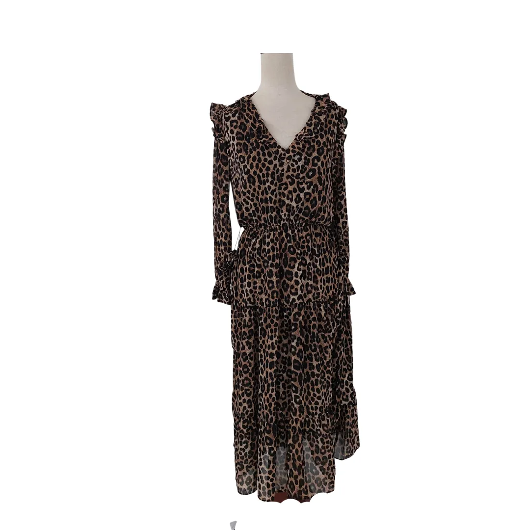 Michael Kors Cheetah Print Maxi Dress | Like New |