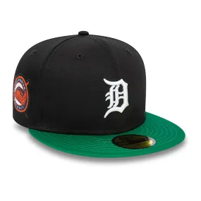 NEW ERA Detroit Tigers MLB Team Colour Black 59FIFTY Fitted Cap