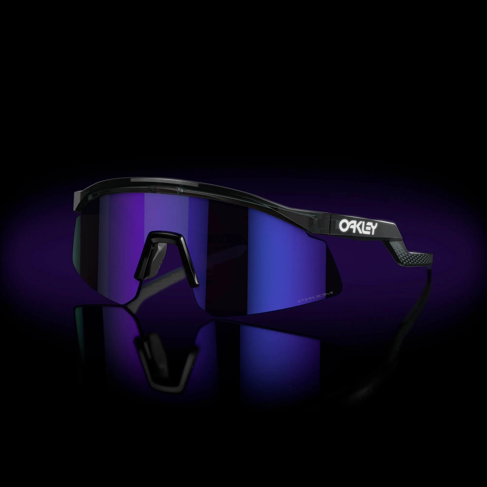 Oakley Hydra Prizm Violet Lenses Crystal Black Frame