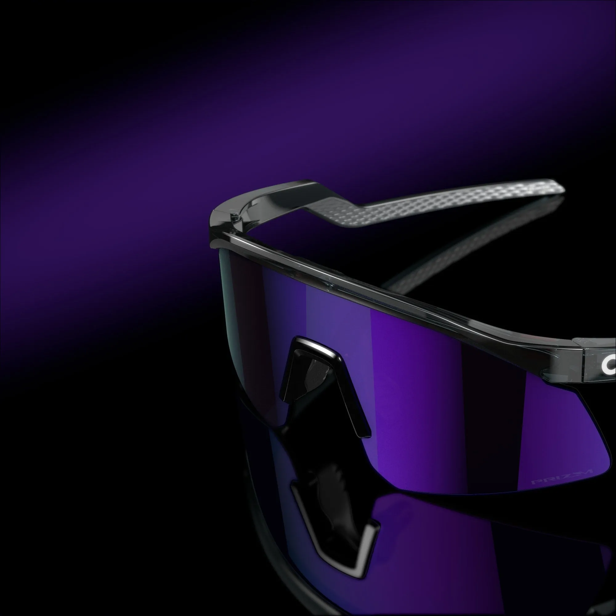 Oakley Hydra Prizm Violet Lenses Crystal Black Frame