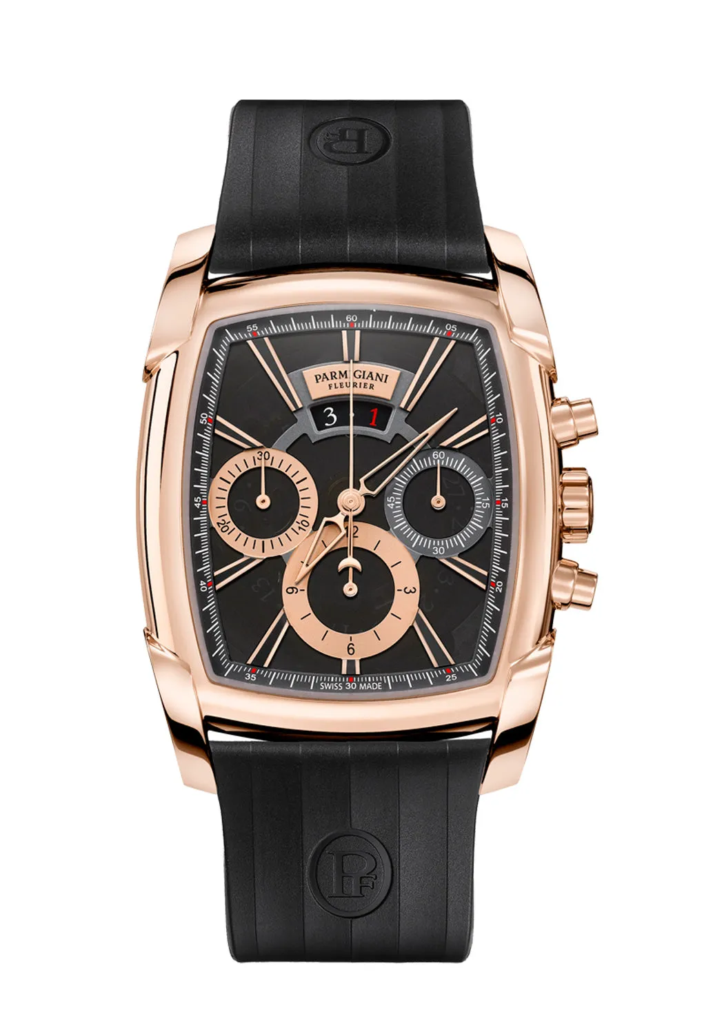 Parmigiani Fleurier Kalpagraphe Rose Gold Grey Sapphire