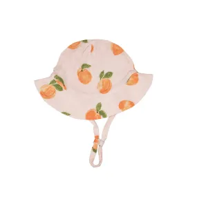 Peachces Muslin Sunhat by Angel Dear