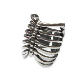 Ribcage Ring Sterling Silver