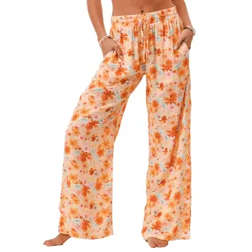 San Clemente Wide Leg Drawstring Pants