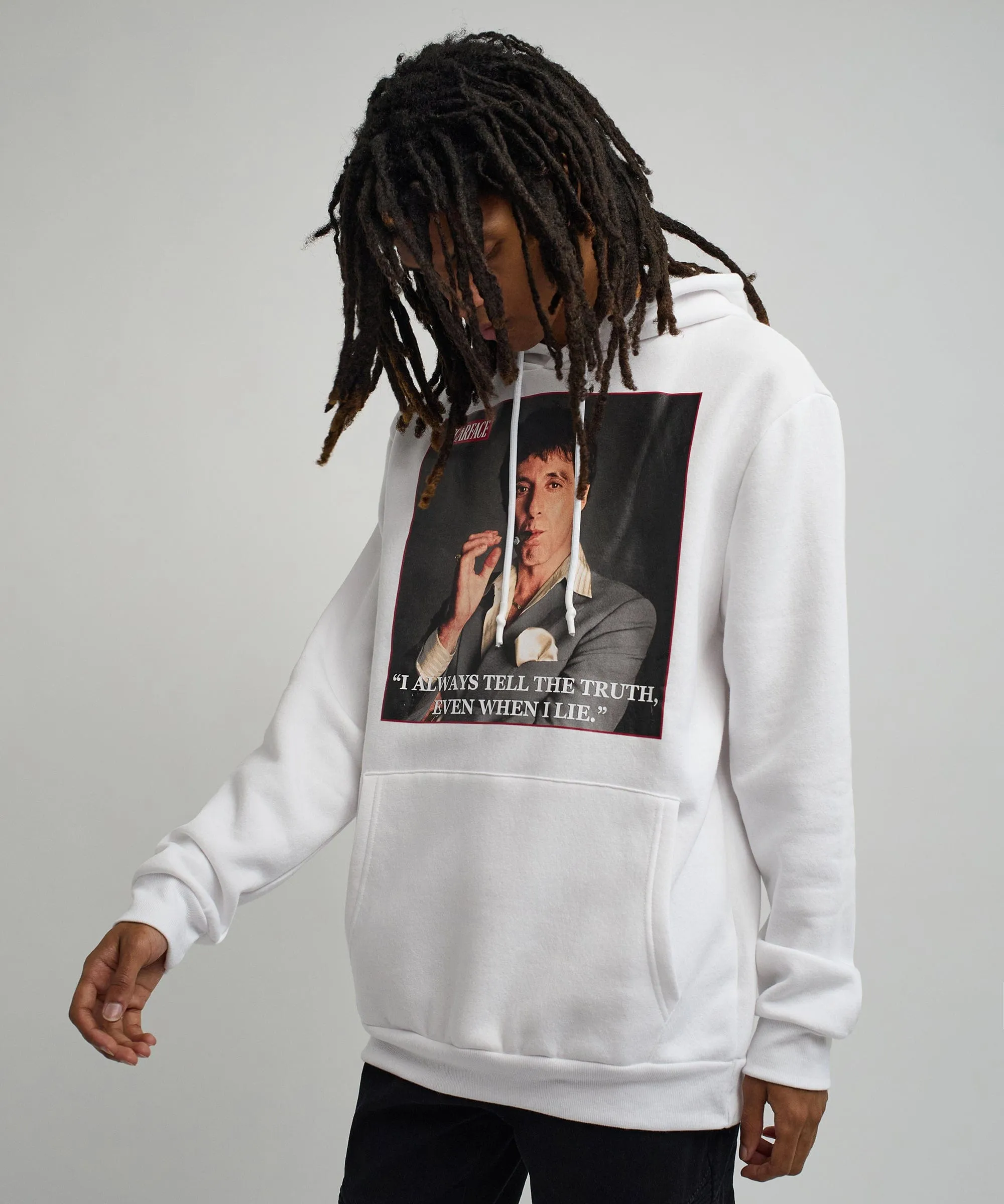 Scarface Truth Hoodie - White