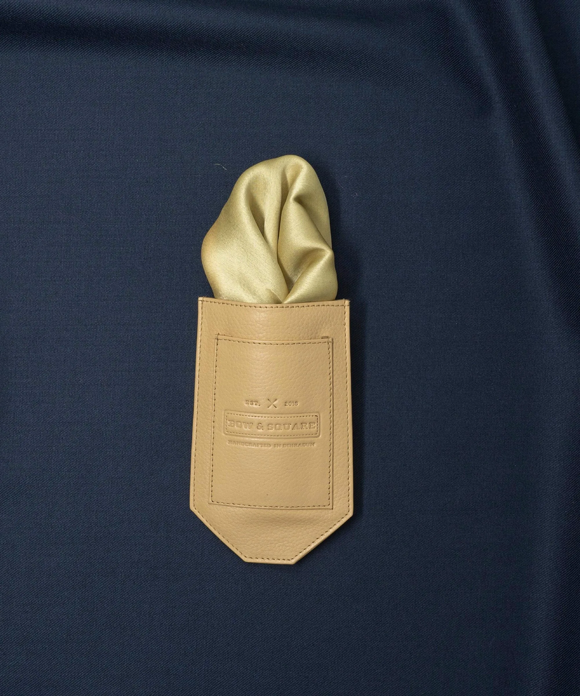 Sun & Sand Green Pocket Square