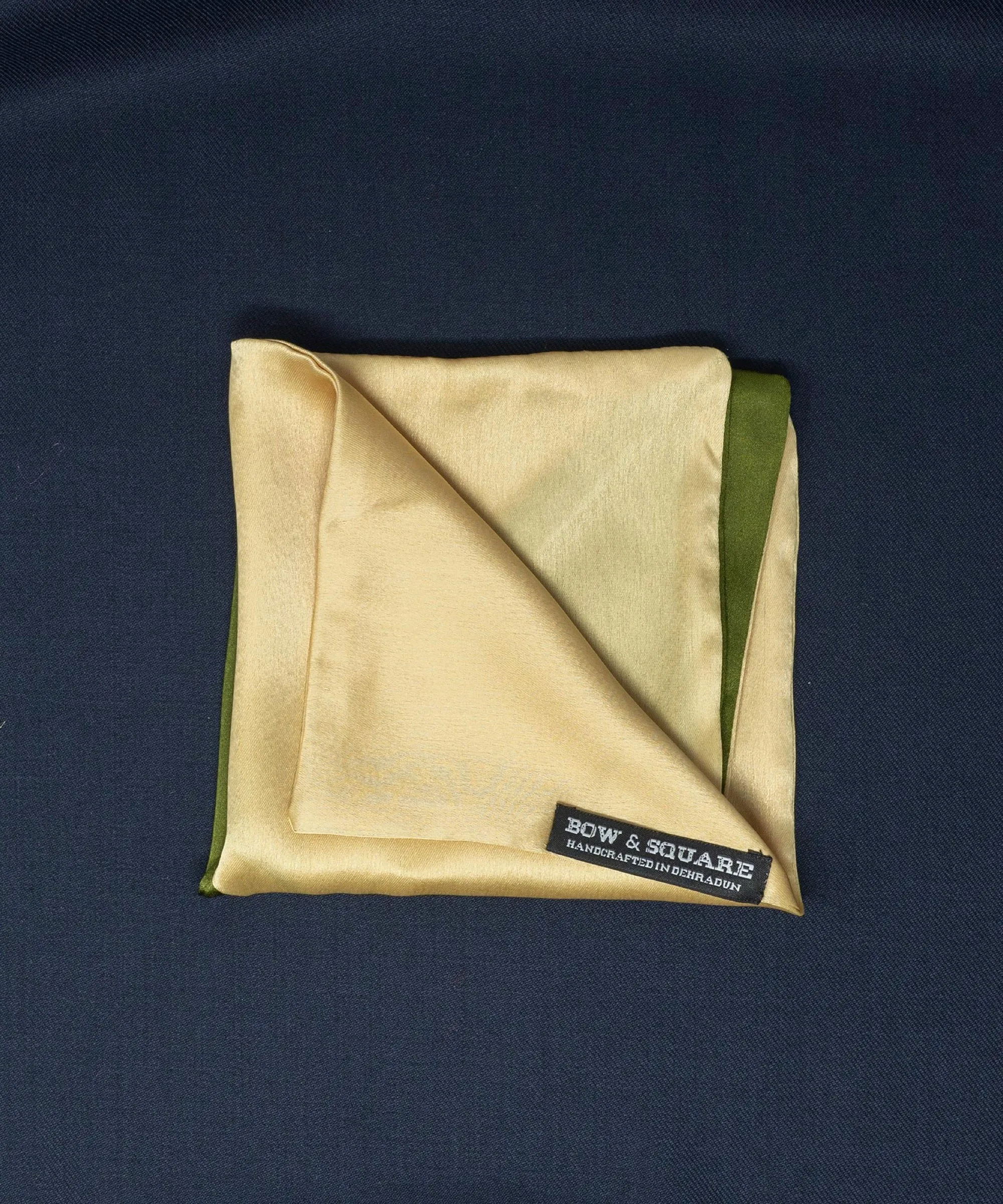 Sun & Sand Green Pocket Square