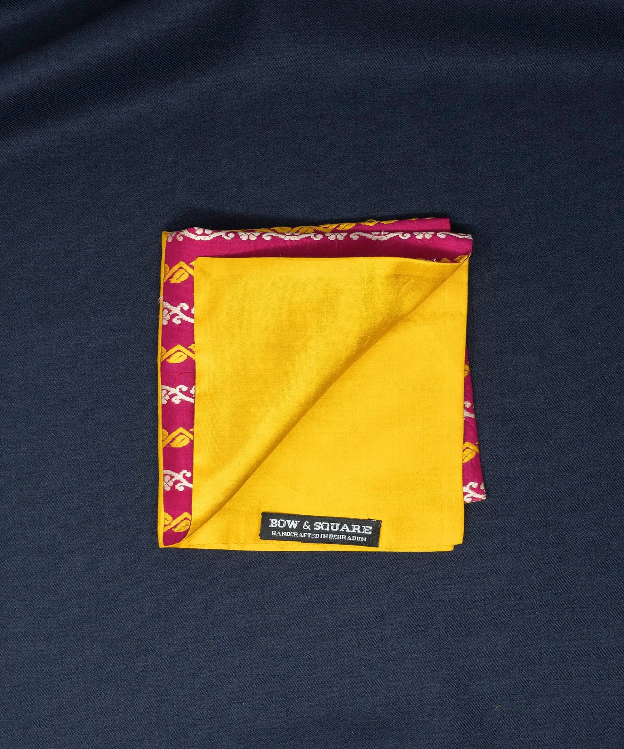 Sun & Sand Yellow Pocket Square