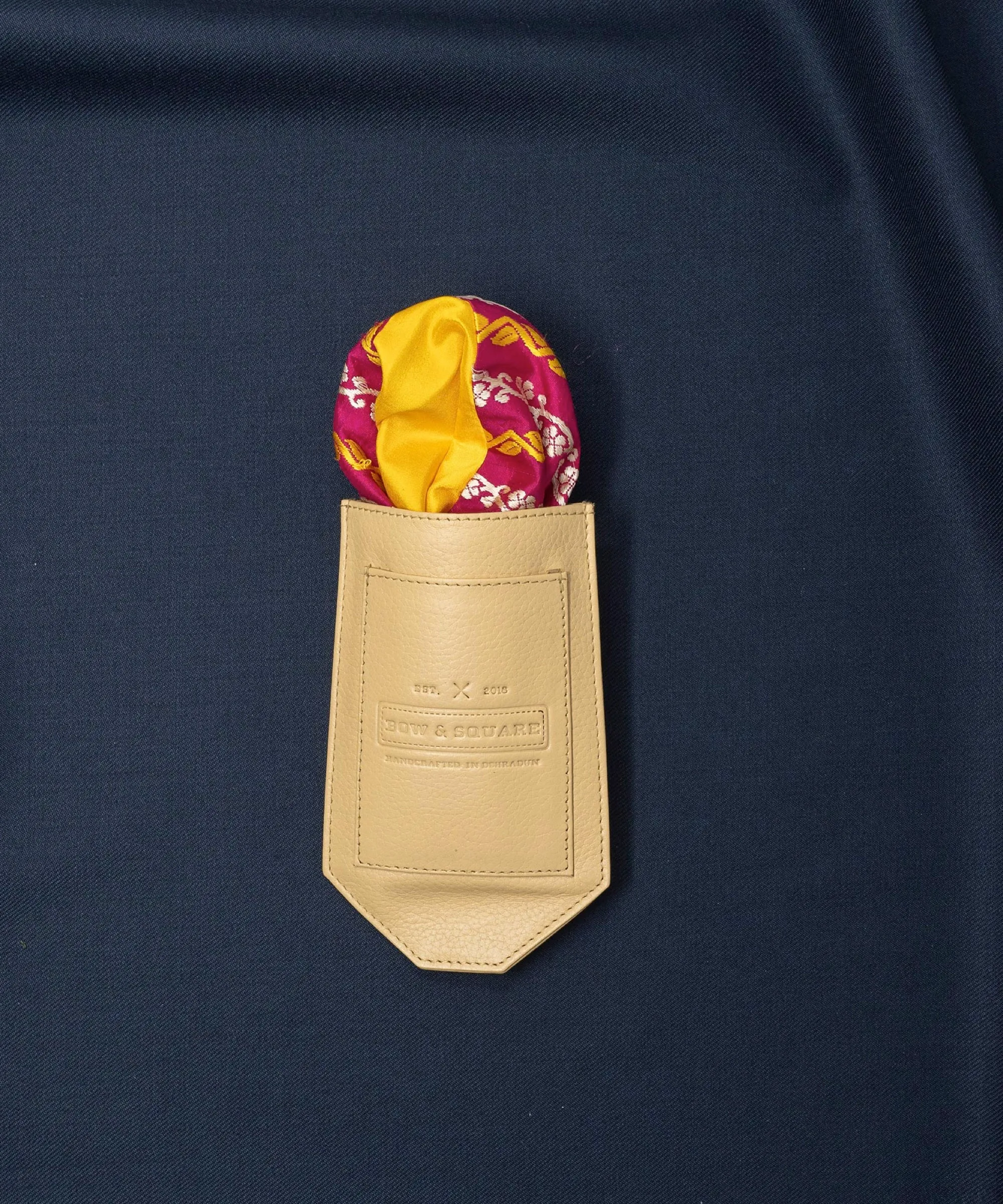 Sun & Sand Yellow Pocket Square