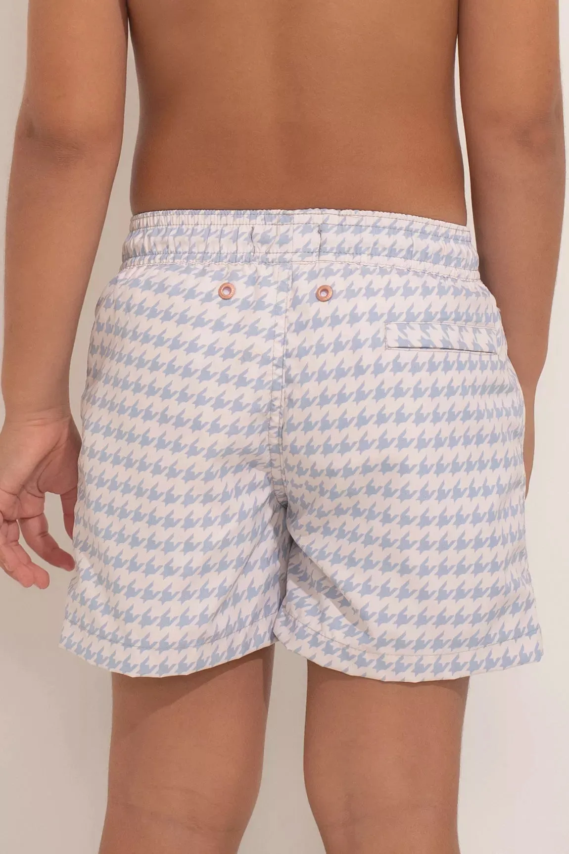 Swim Trunk The Vichy Blue