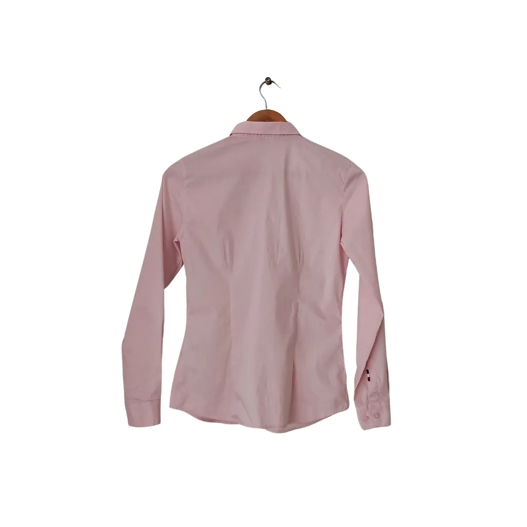 U.S Polo Association Pink Collared Shirt | Gently Used |