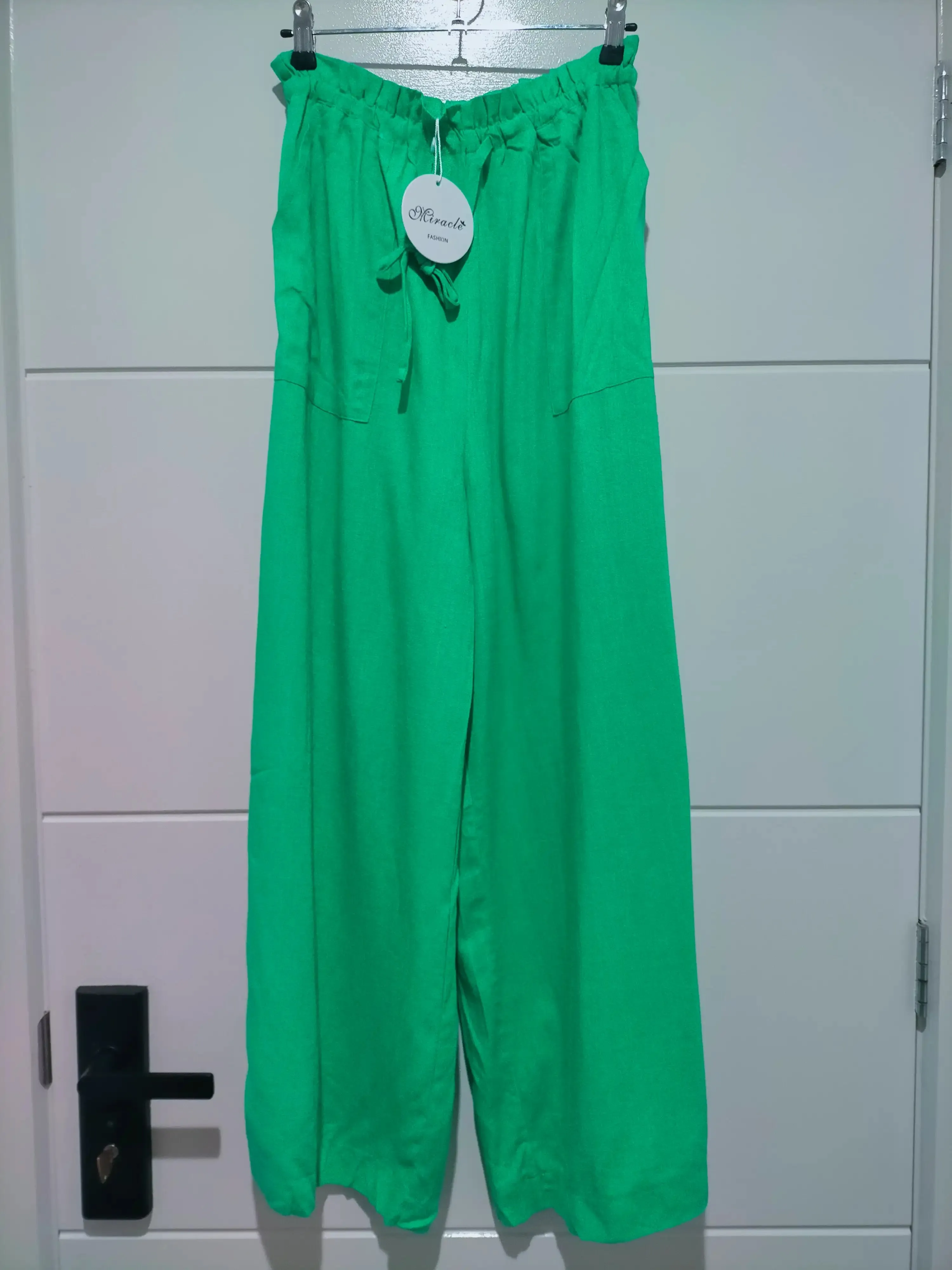 Vacation Linen Pants - Green