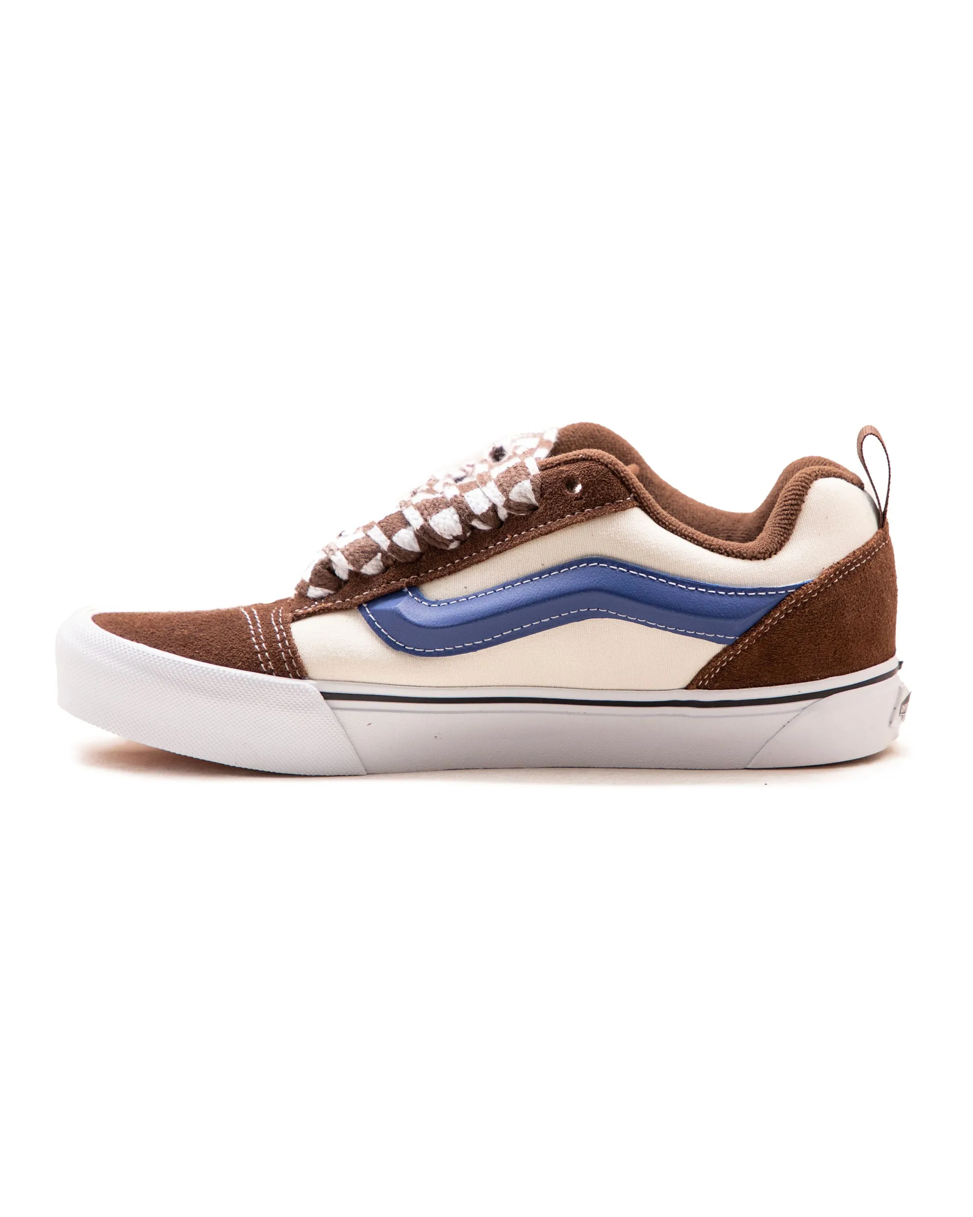 Vans Knu Skool Marrone Mega Check Potting Soil